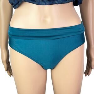 New ViX Paula Hermanny Ocean Beth Fold Over Bikini Bottom